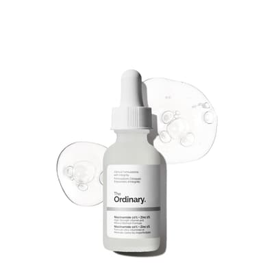 The Ordinary Niacinamide 10% + Zinc 1%, Smoothing Serum for Blemish-Prone Skin